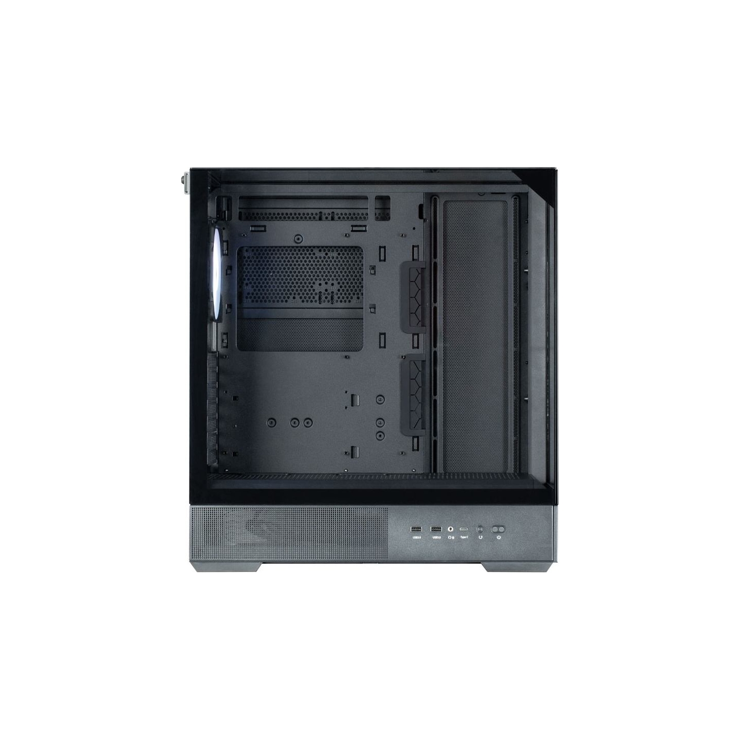 Zalman P40 Prism Black, ARGB Fan x1