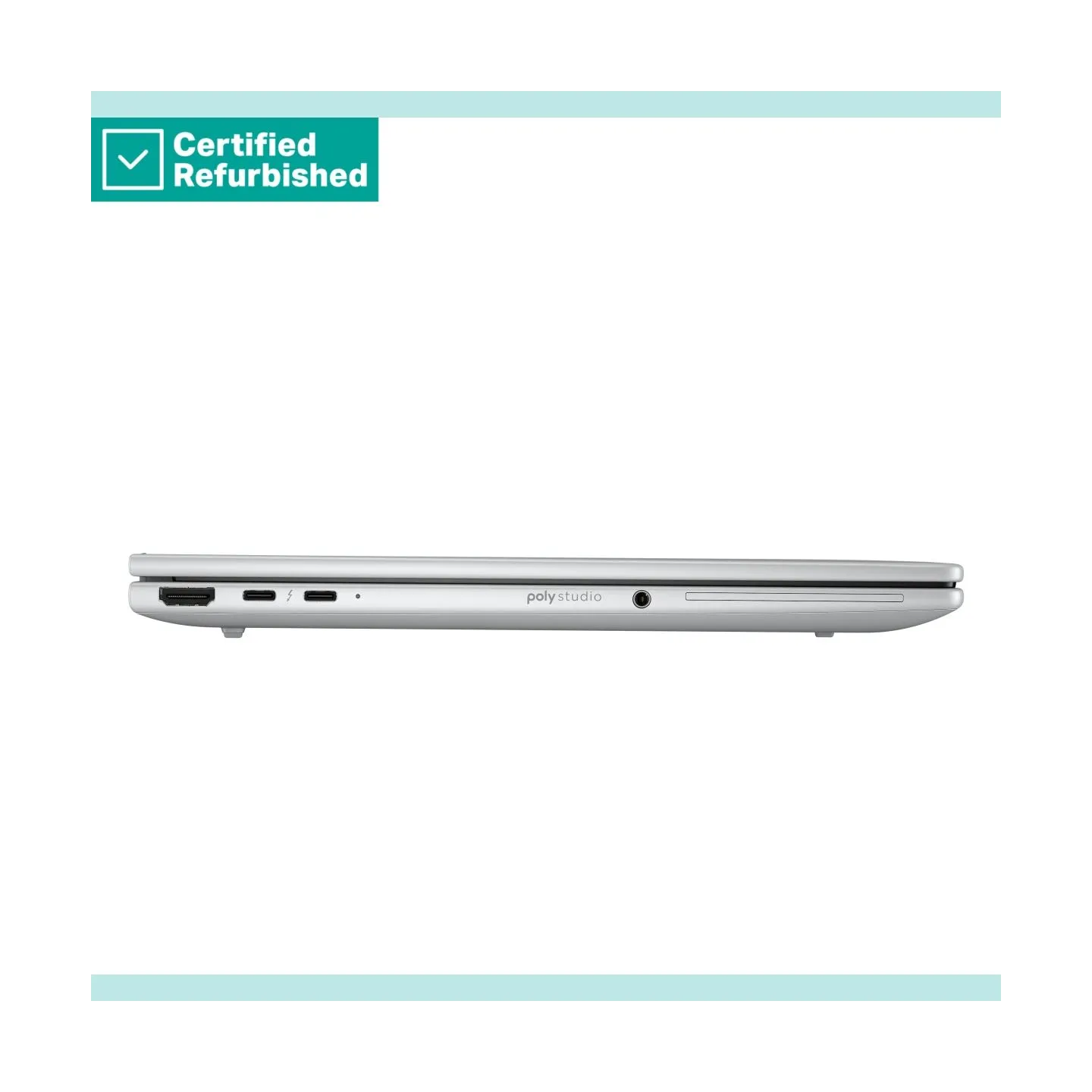 HP RENEW SILVER HP EliteBook 8 G1i 13 - Ultra 5-235U, 32GB, 512GB SSD, 13.3 WUXGA 300-nit AG, 5MP IR cam, Smartcard, FPR, US key