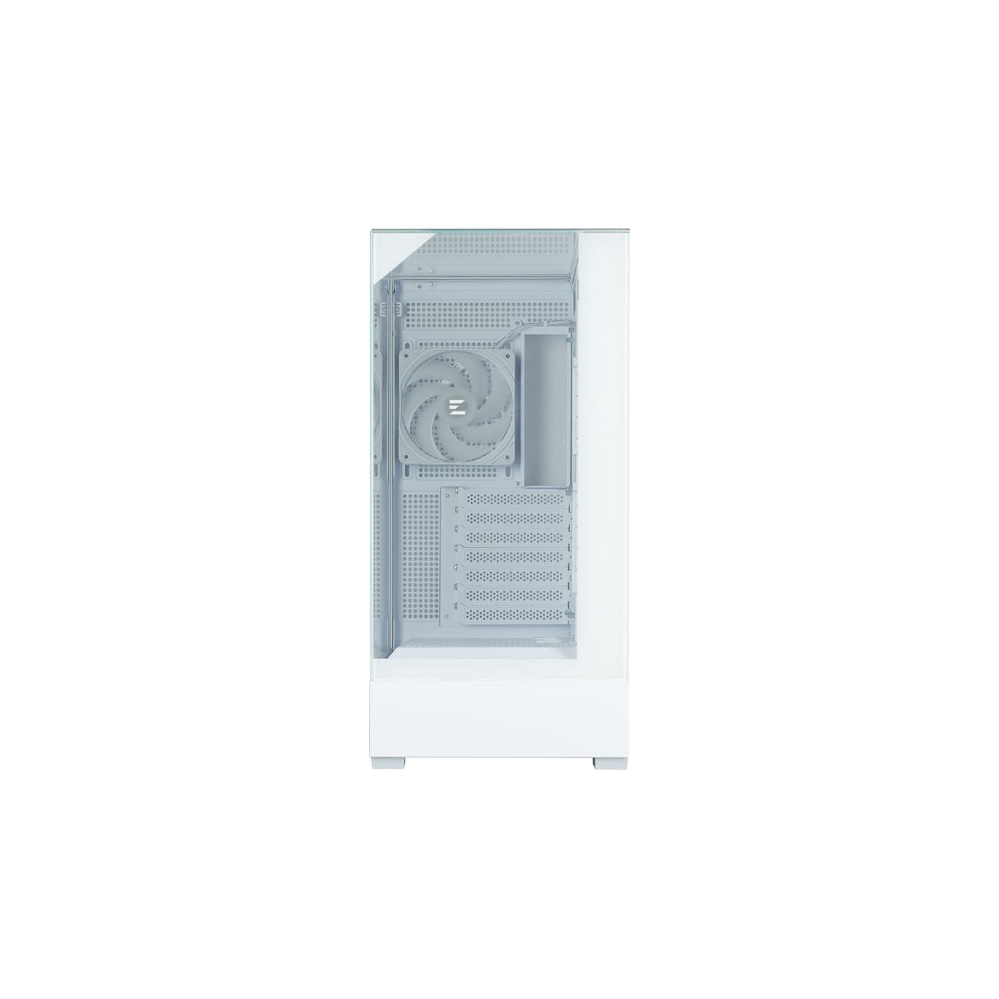 Zalman P40 Prism White, ARGB Fan x1