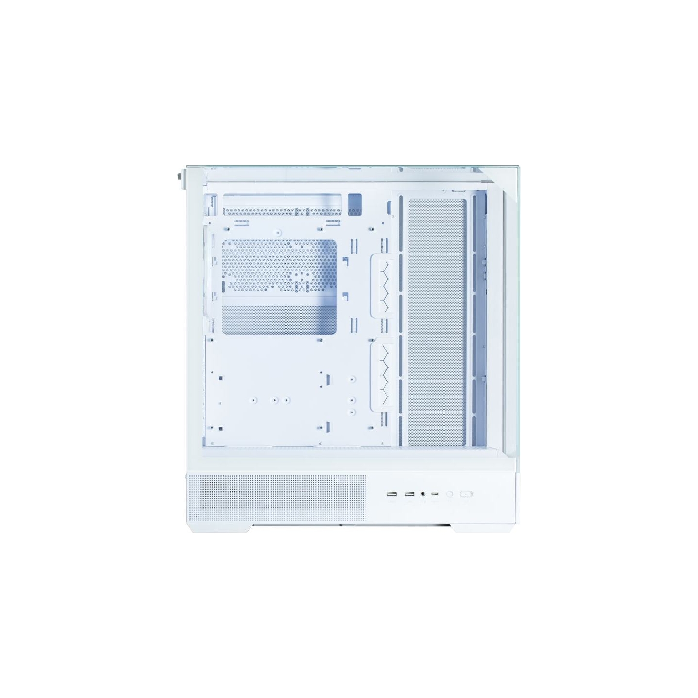 Zalman P40 Prism White, ARGB Fan x1