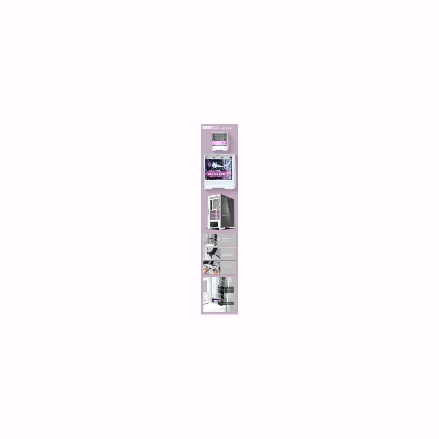 Zalman Z9 Iceberg ATX, White