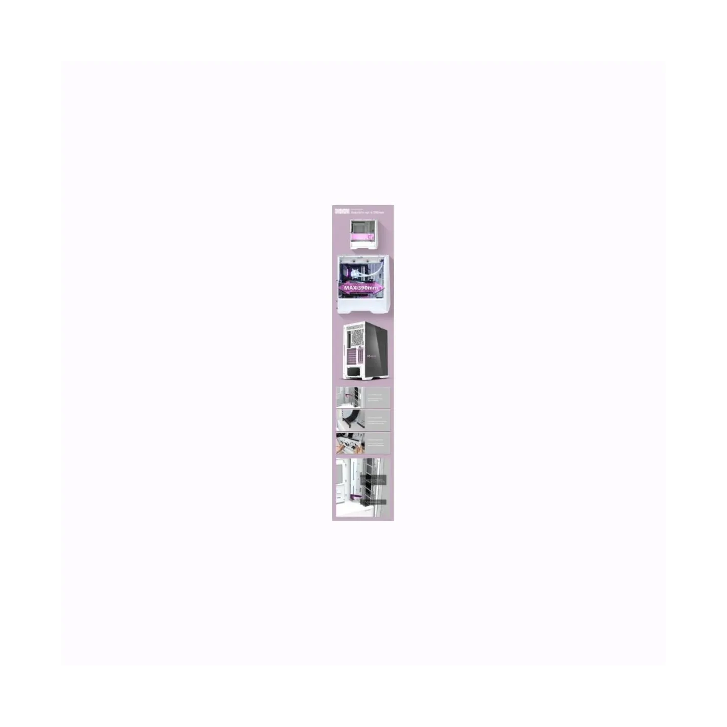 Zalman Z9 Iceberg ATX, White