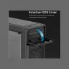 Zalman N5 OF ATX, White LED x3, ODD