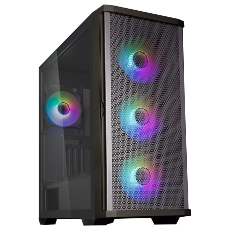 Zalman Z10 DUO ATX ZM-IF120 x4 Black