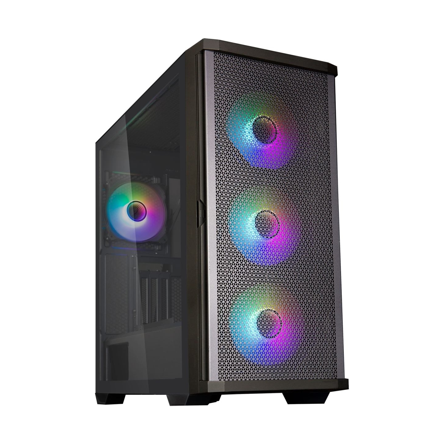 Zalman Z10 DUO ATX ZM-IF120 x4 Black