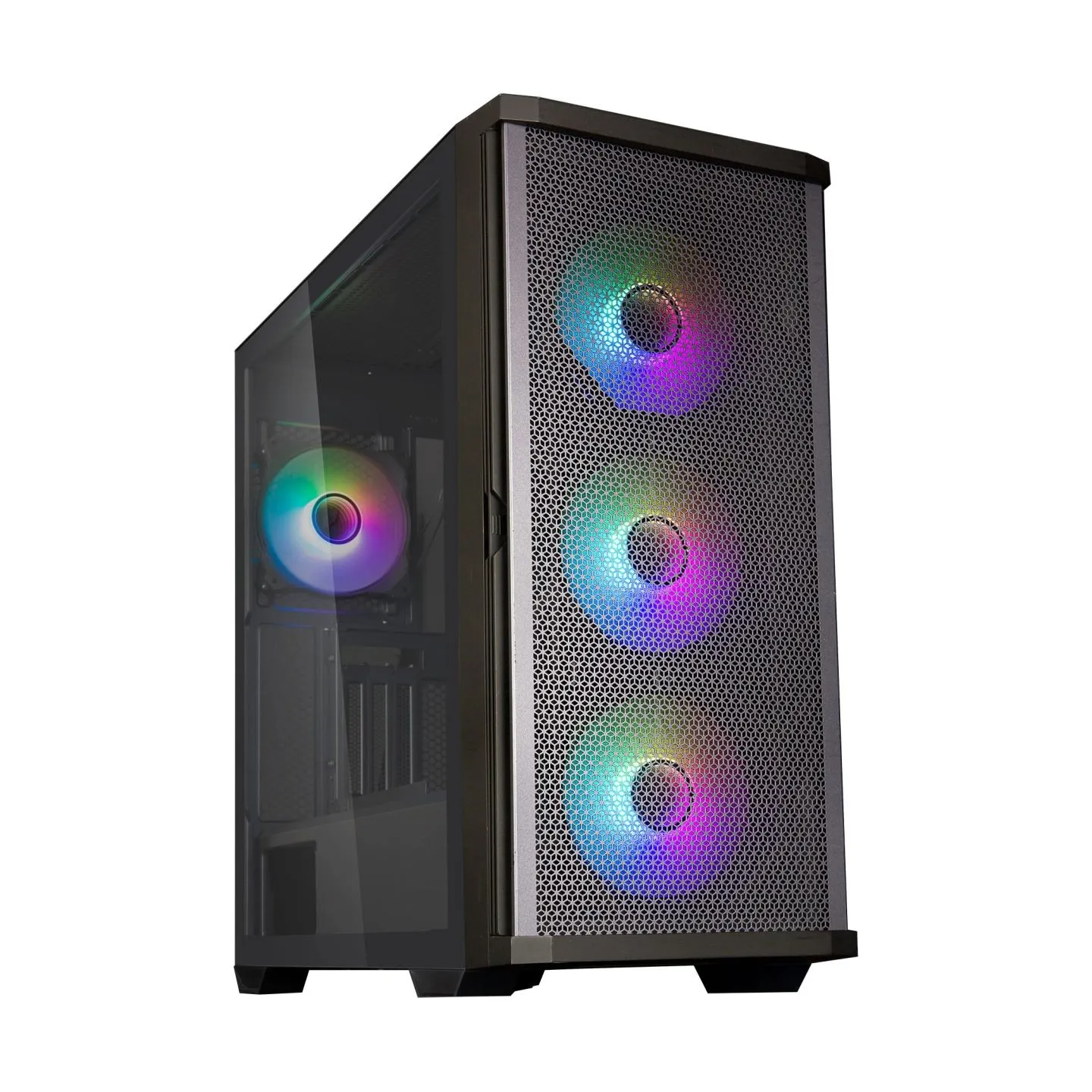 Zalman Z10 DUO ATX ZM-IF120 x4 Black