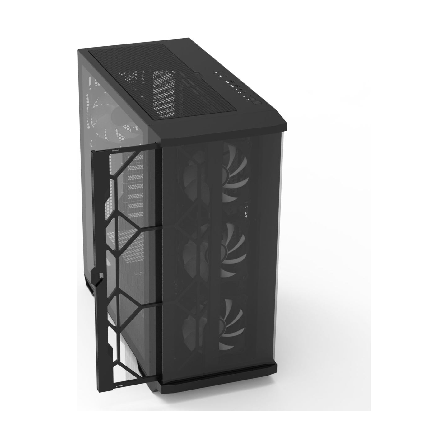Zalman Z10 DUO ATX ZM-IF120 x4 Black