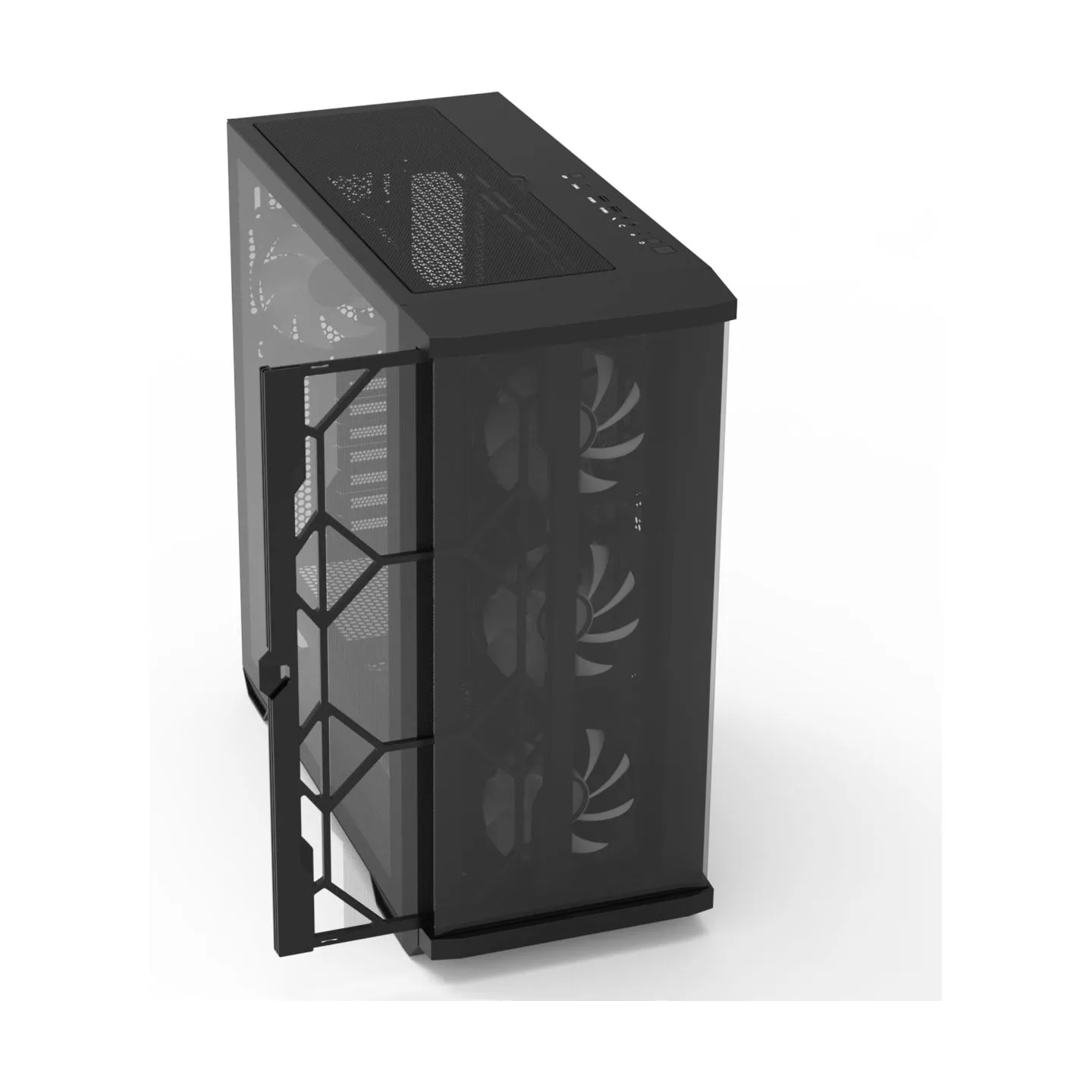 Zalman Z10 DUO ATX ZM-IF120 x4 Black