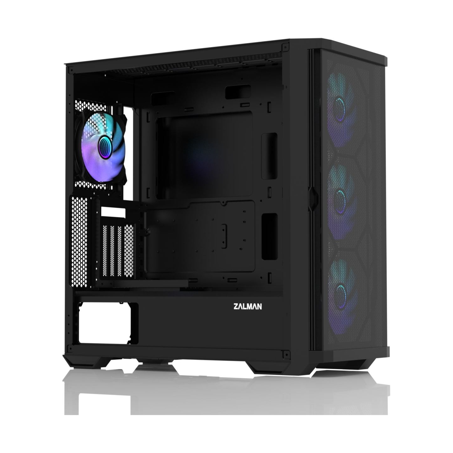 Zalman Z10 DUO ATX ZM-IF120 x4 Black