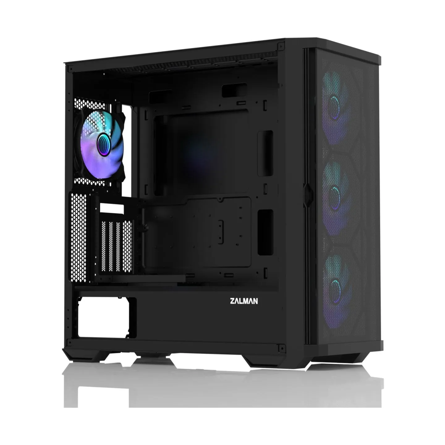 Zalman Z10 DUO ATX ZM-IF120 x4 Black