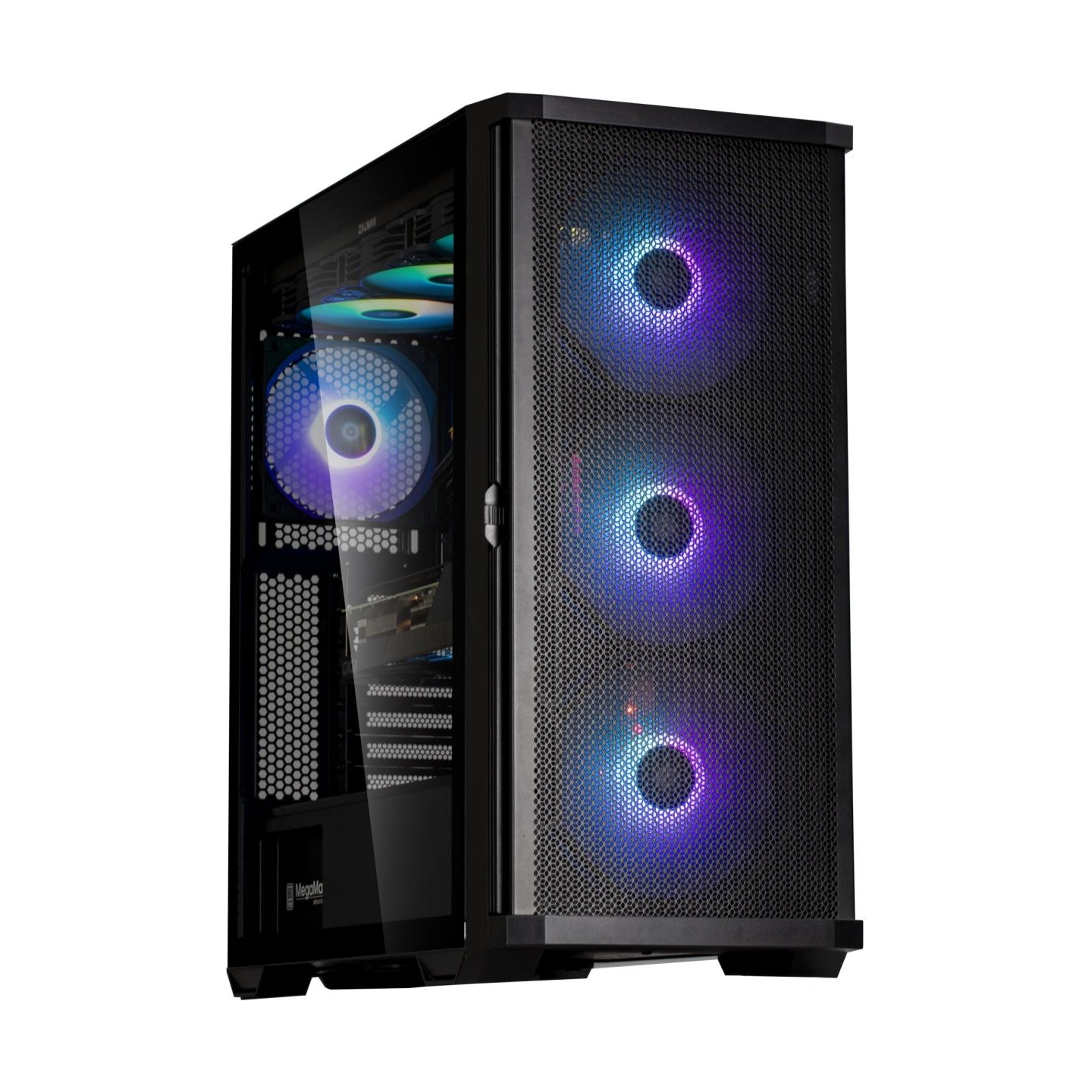 Zalman Z10 Plus ATX Black ARGB Fan x4