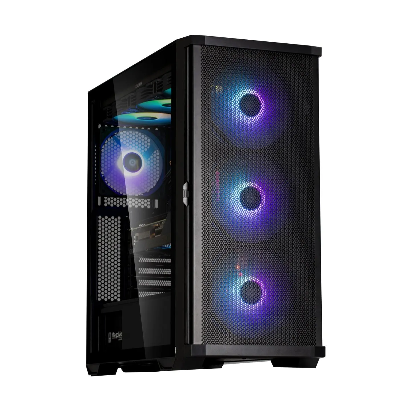Zalman Z10 Plus ATX Black ARGB Fan x4
