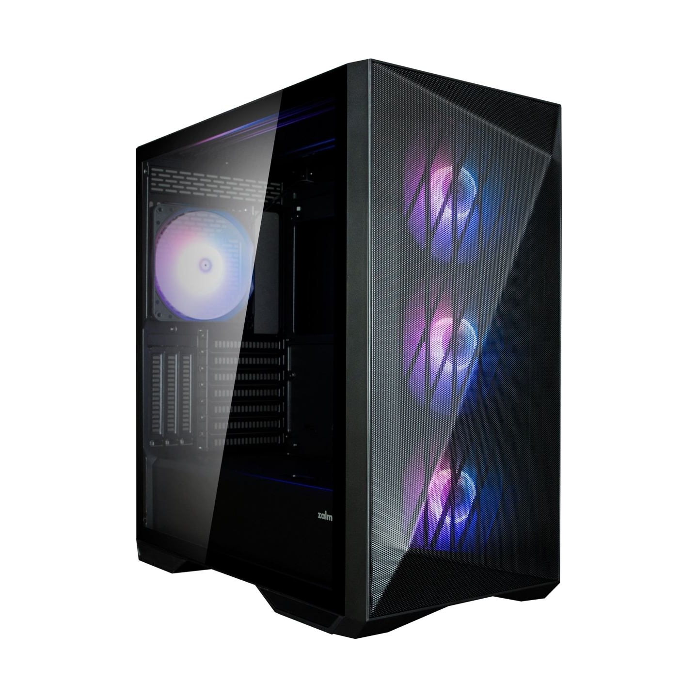 Zalman Z9 Iceberg MS ATX ARGB fan x4 Black