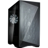 Zalman Z9 Iceberg MS ATX ARGB fan x4 Black