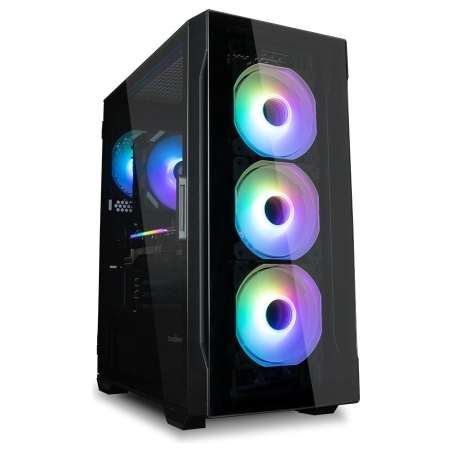 Zalman I3 NEO TG Black, RGB fan x4