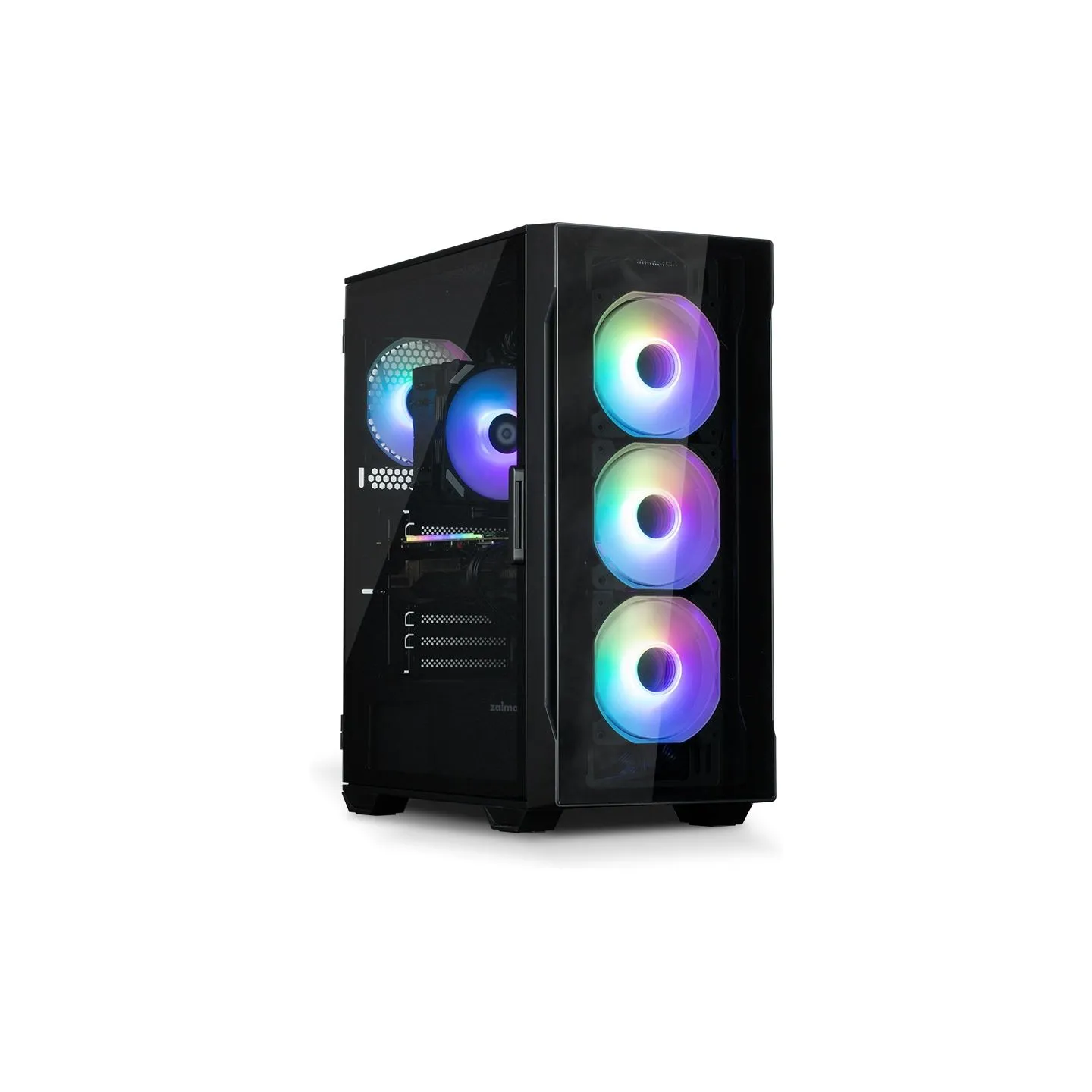 Zalman I3 NEO TG Black, RGB fan x4