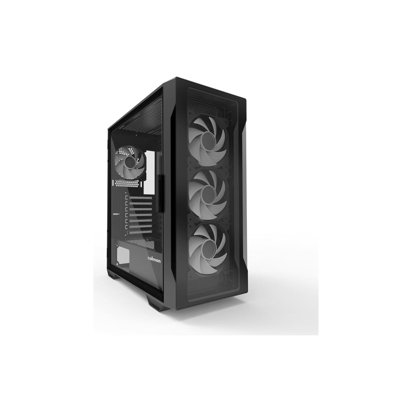 Zalman I3 NEO TG Black, RGB fan x4