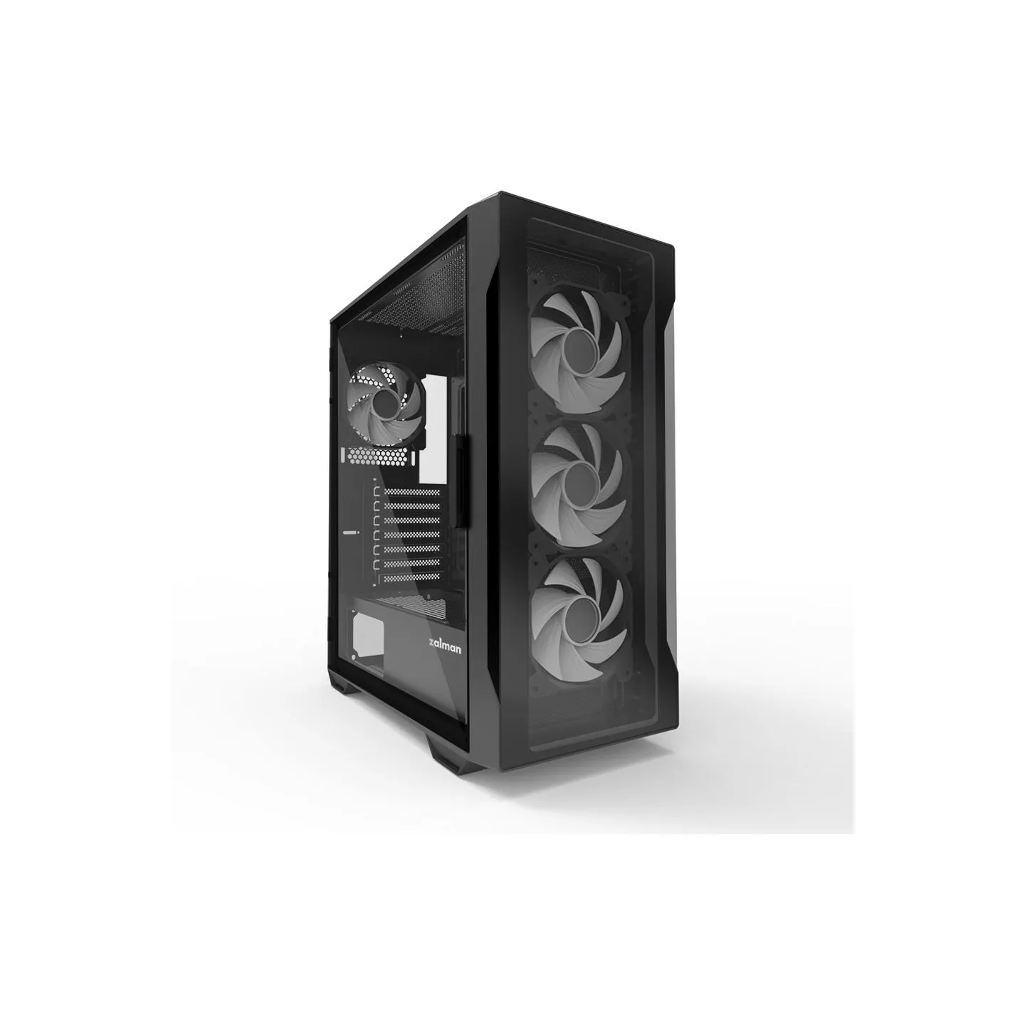 Zalman I3 NEO TG Black, RGB fan x4
