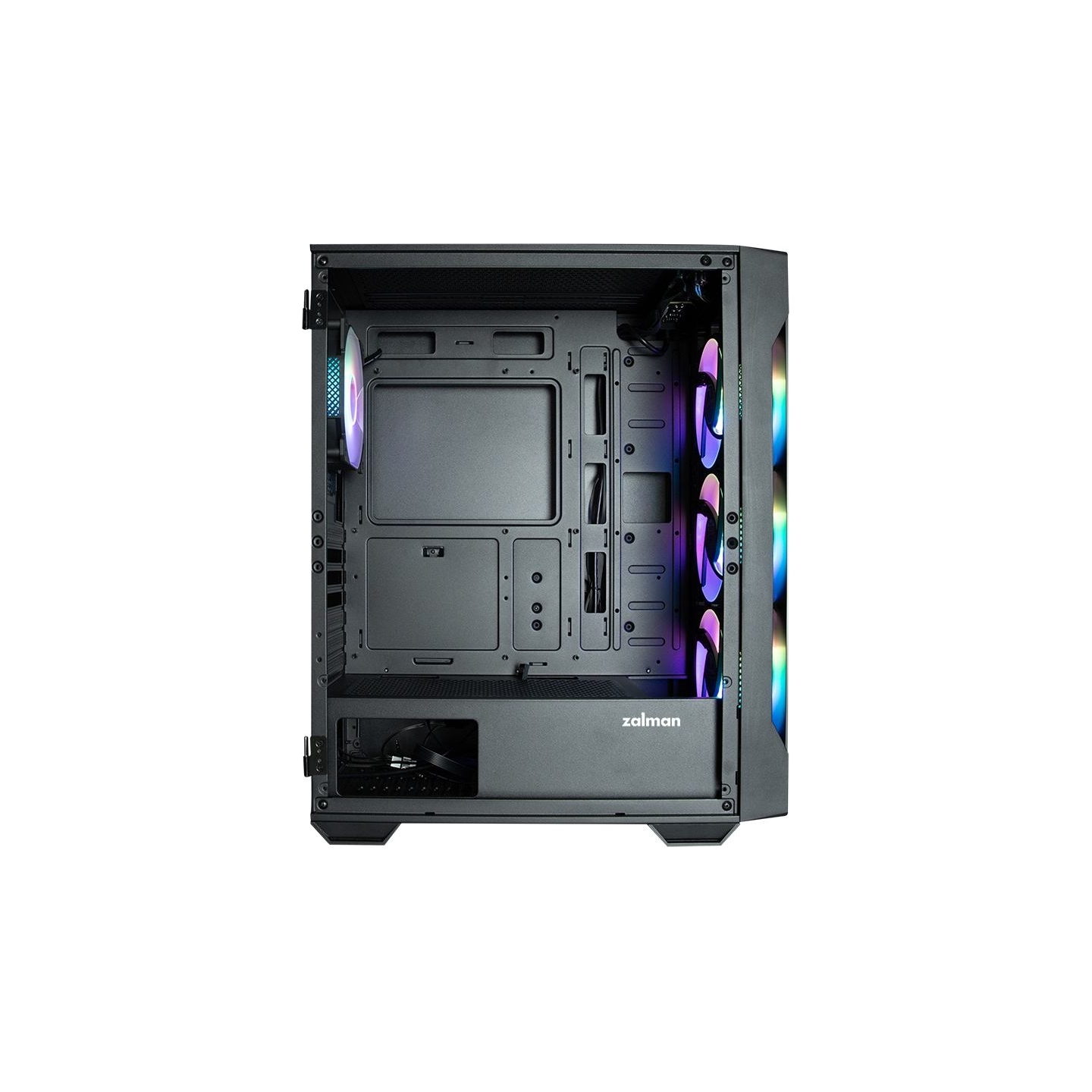 Zalman I3 NEO TG Black, RGB fan x4