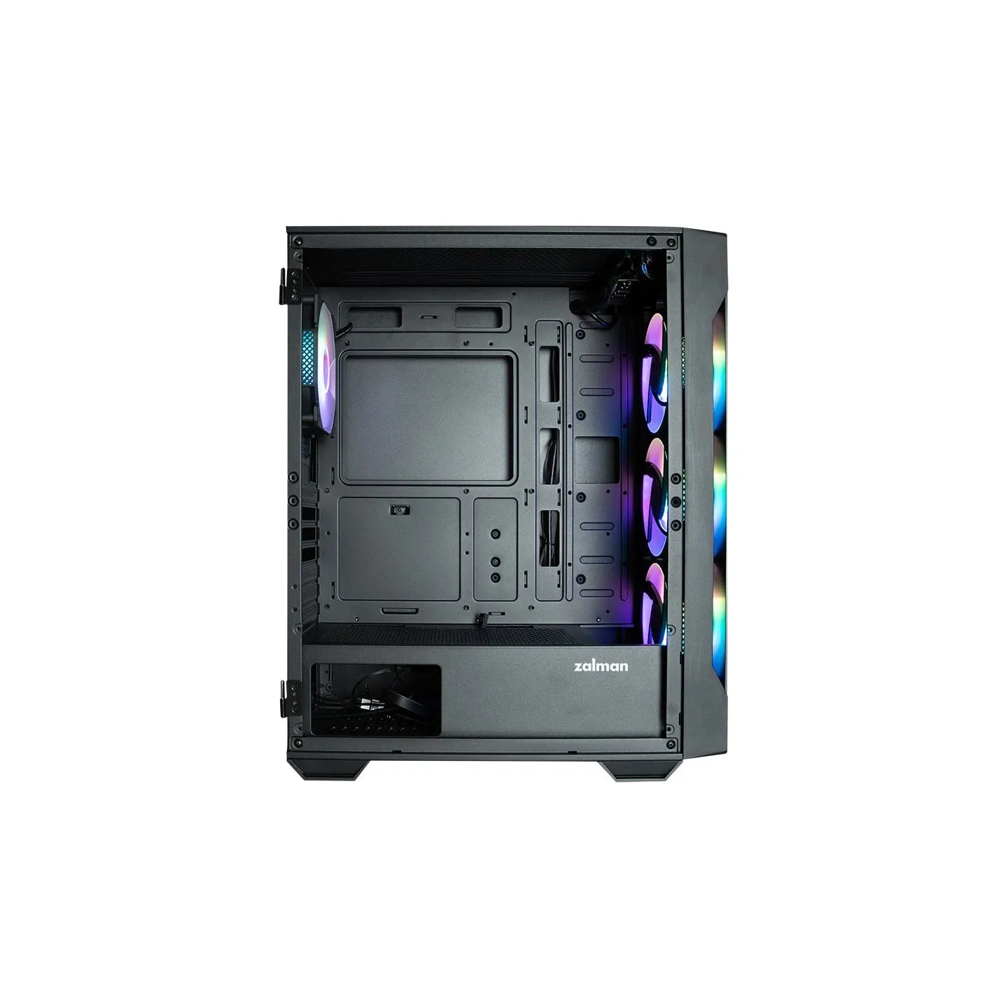 Zalman I3 NEO TG Black, RGB fan x4