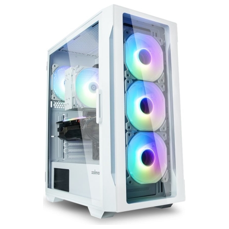 Zalman I3 NEO TG White, RGB fan x4