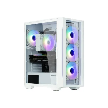 Zalman I3 NEO TG White, RGB fan x4
