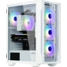 Zalman I3 NEO TG White, RGB fan x4