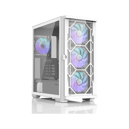 Zalman Z10 DUO  ATX ZM-IF120 x4 White