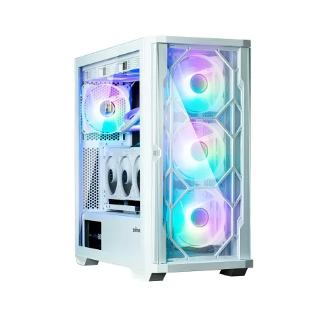 Zalman Z10 DUO  ATX ZM-IF120 x4 White