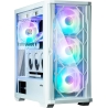 Zalman Z10 DUO  ATX ZM-IF120 x4 White