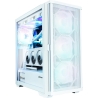 Zalman Z10 DUO  ATX ZM-IF120 x4 White