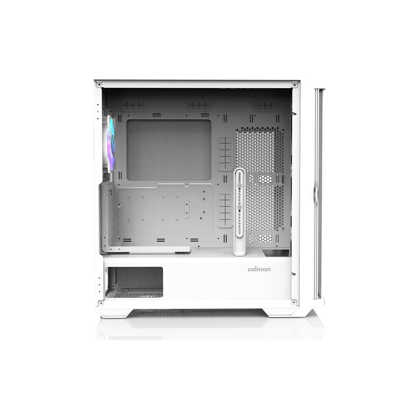 Zalman Z10 DUO  ATX ZM-IF120 x4 White