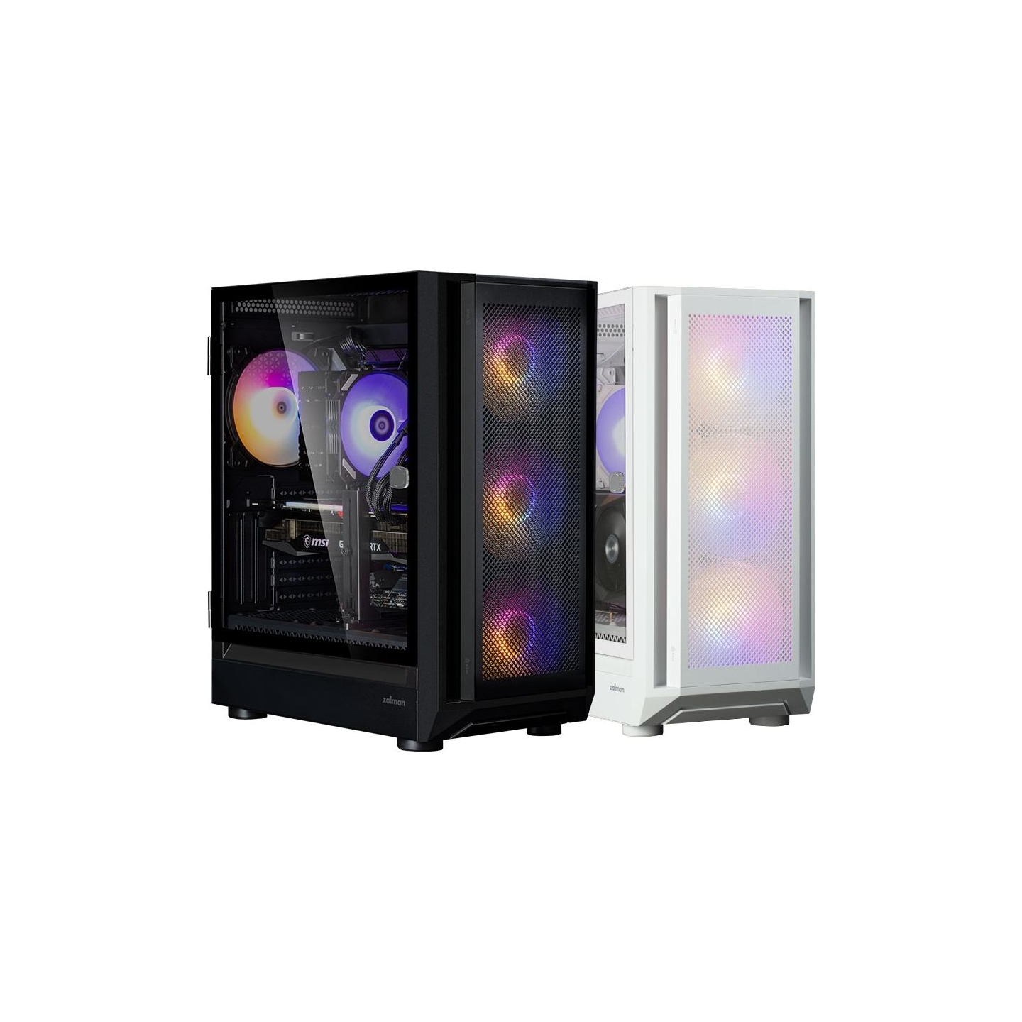 Zalman i6 Black, RGB fan x4 T/G