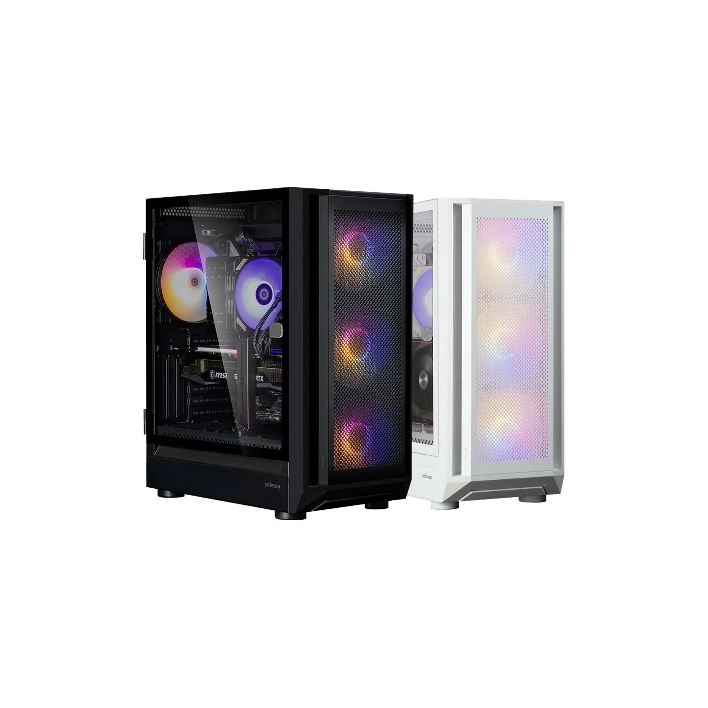 Zalman i6 Black, RGB fan x4 T/G