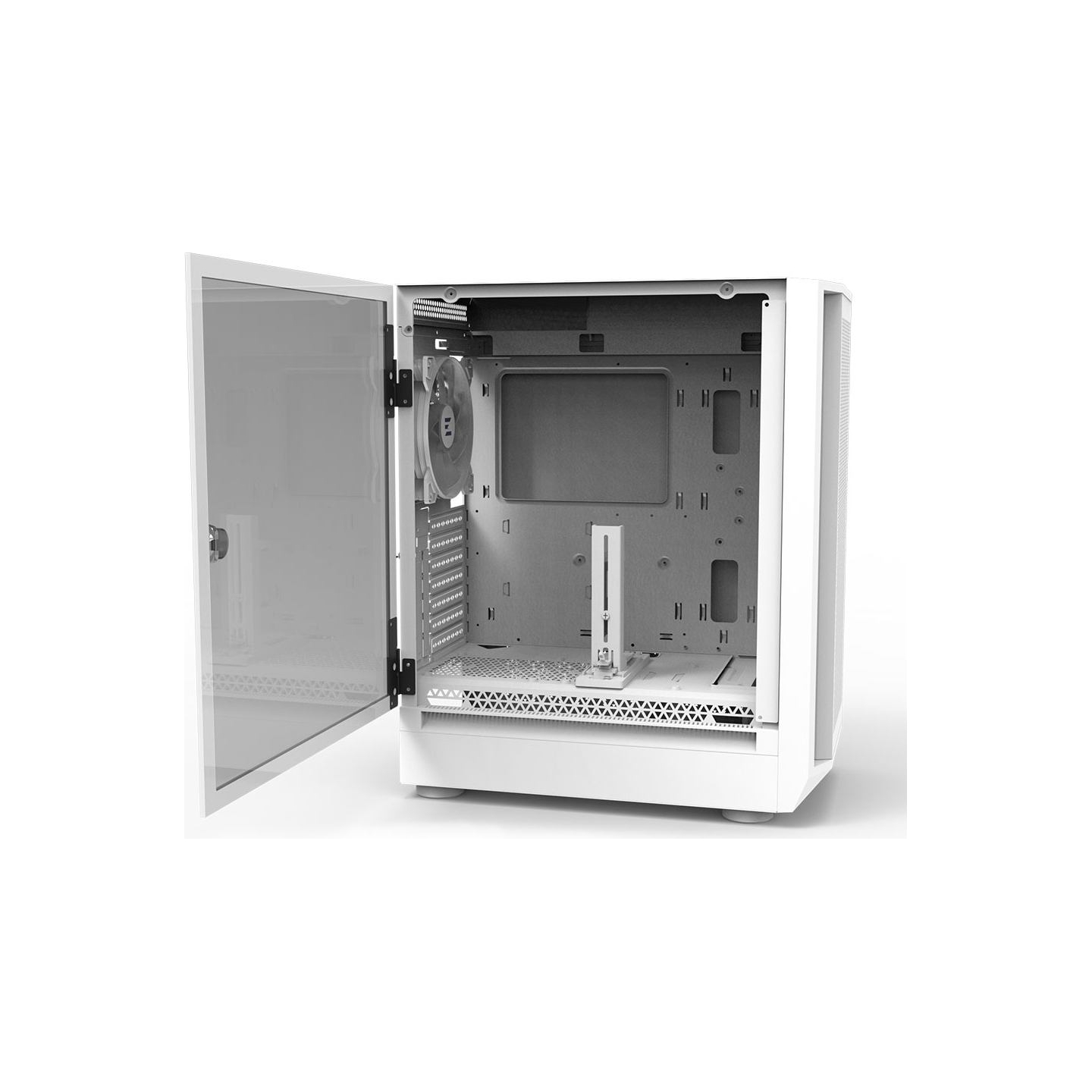 Zalman i6 White, RGB fan x4 T/G
