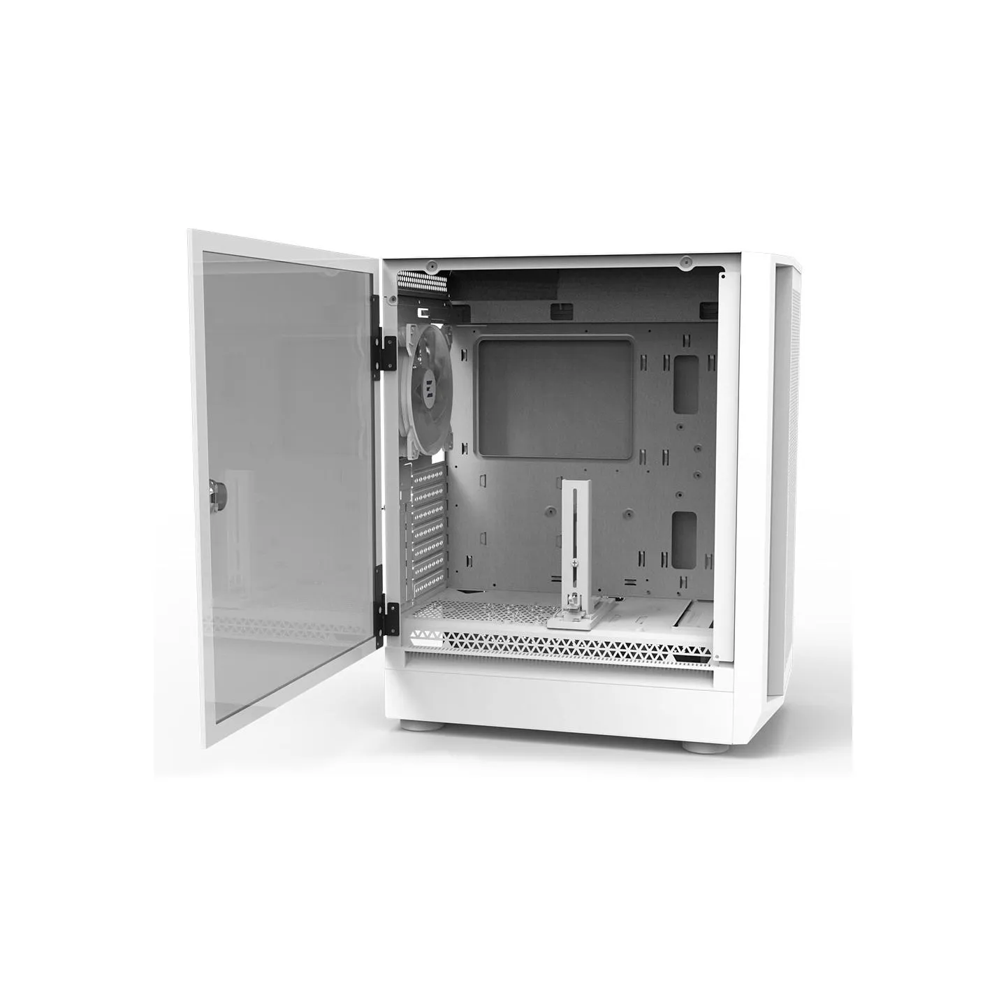 Zalman i6 White, RGB fan x4 T/G