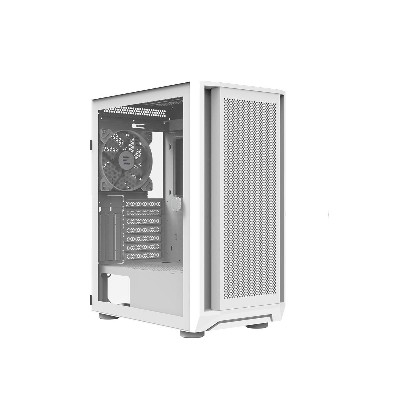 Zalman i6 White, RGB fan x4 T/G
