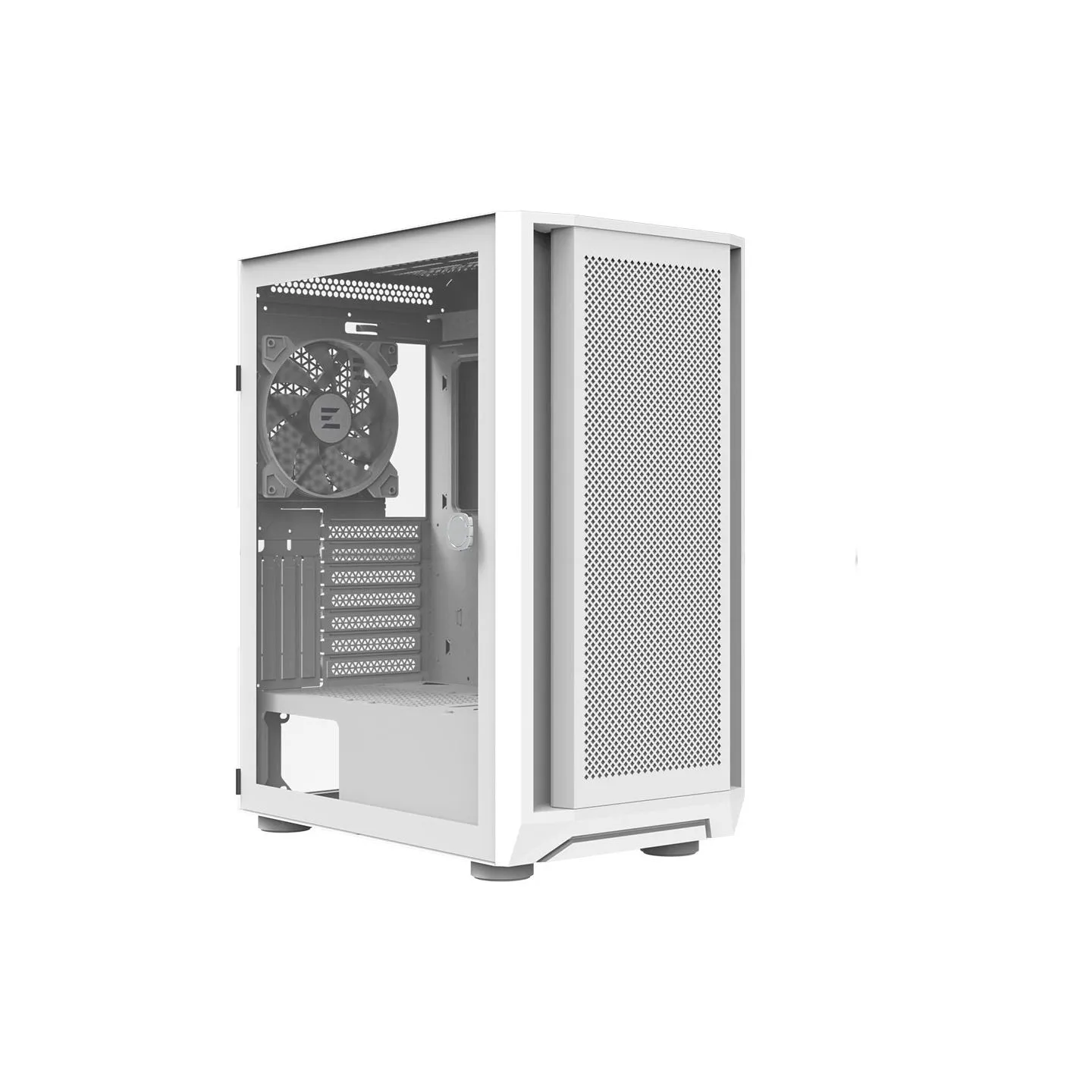 Zalman i6 White, RGB fan x4 T/G