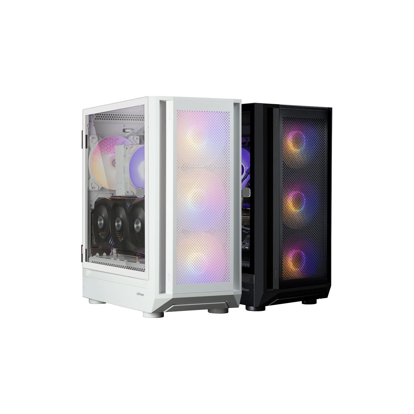 Zalman i6 White, RGB fan x4 T/G