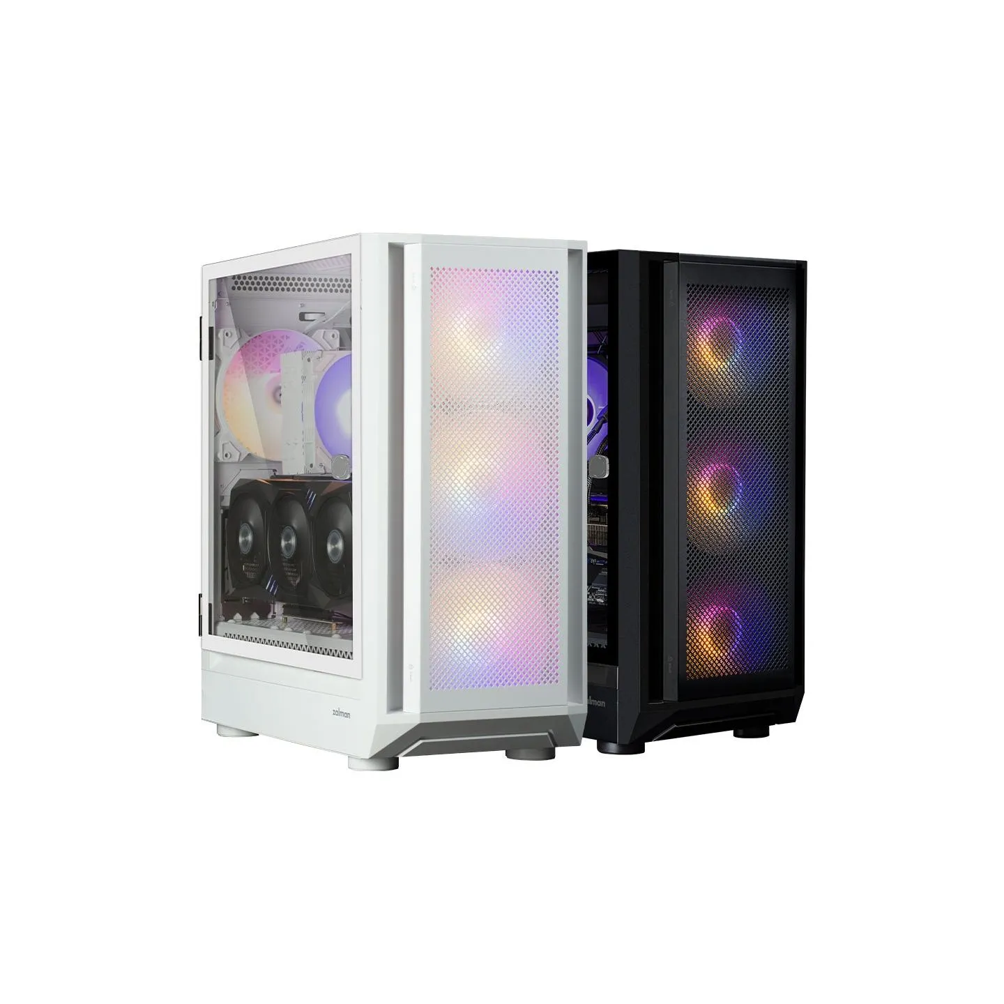 Zalman i6 White, RGB fan x4 T/G