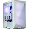 Zalman Z9 Iceberg MS ATX ARGB fan.x4, White