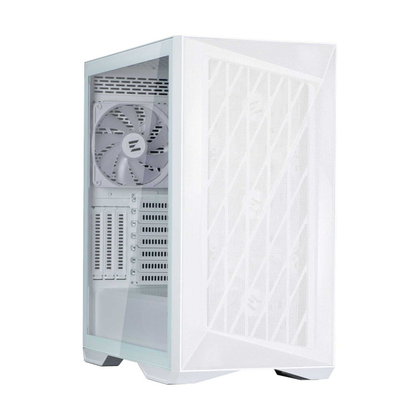 Zalman Z9 Iceberg MS ATX ARGB fan.x4, White