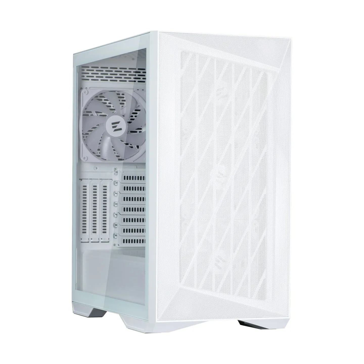 Zalman Z9 Iceberg MS ATX ARGB fan.x4, White