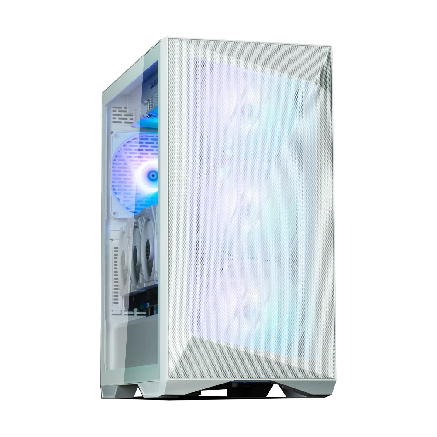 Zalman Z9 Iceberg MS ATX ARGB fan.x4, White