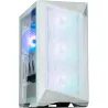 Zalman Z9 Iceberg MS ATX ARGB fan.x4, White