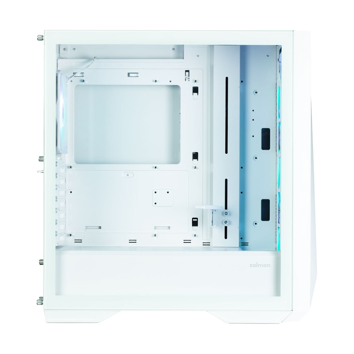 Zalman Z9 Iceberg MS ATX ARGB fan.x4, White