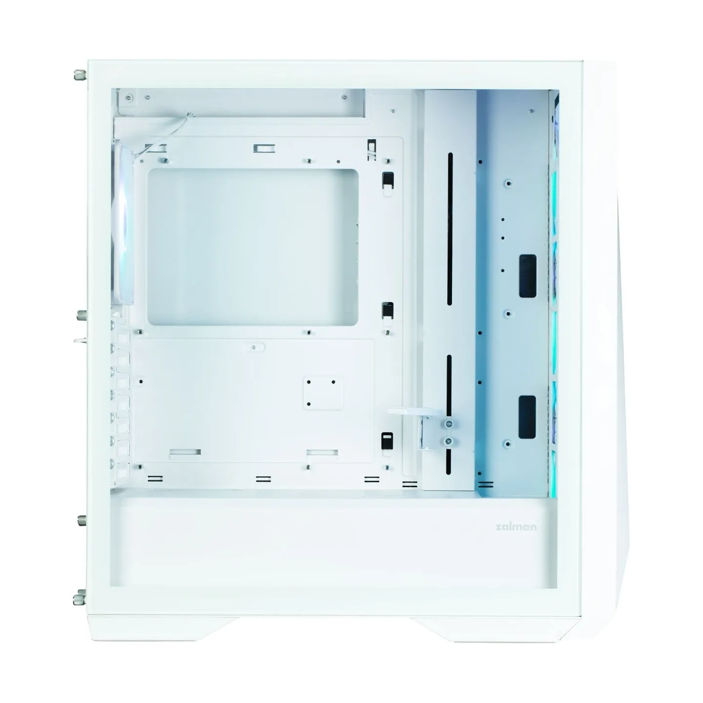 Zalman Z9 Iceberg MS ATX ARGB fan.x4, White