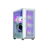 Zalman Case I3 Neo ATX Mid Tower White ARGB fan x4