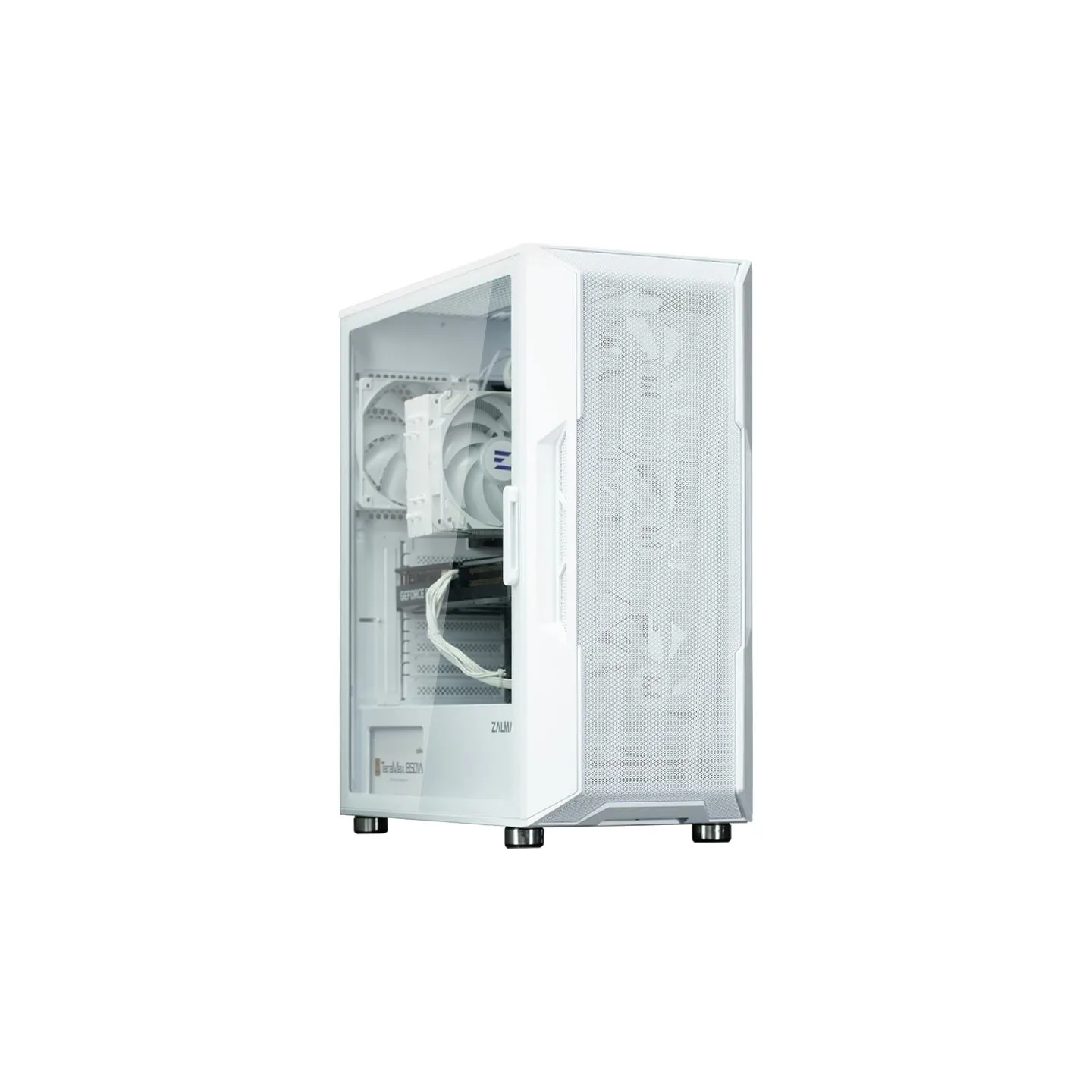 Zalman I3 NEO, ARGB fan x4 White