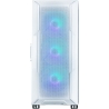 Zalman Case I3 Neo ATX Mid Tower White ARGB fan x4